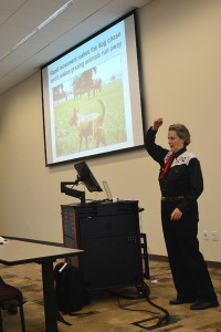 Dr. Temple Grandin speaking