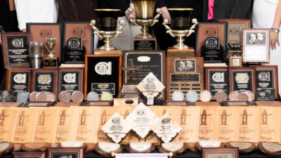 Display of trophies