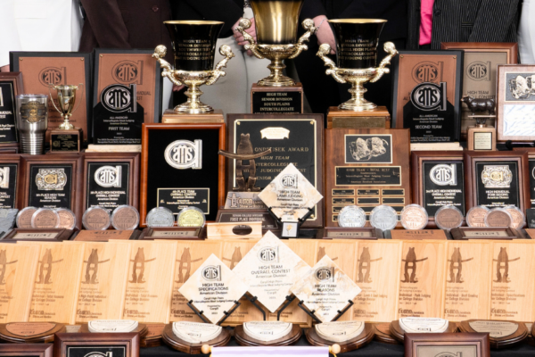 Display of trophies