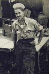 Tom in Okinawa shortly after his release from the Japanese prison.