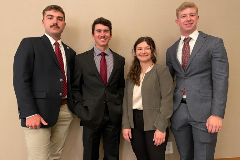 Academic Quadrathlon Team members