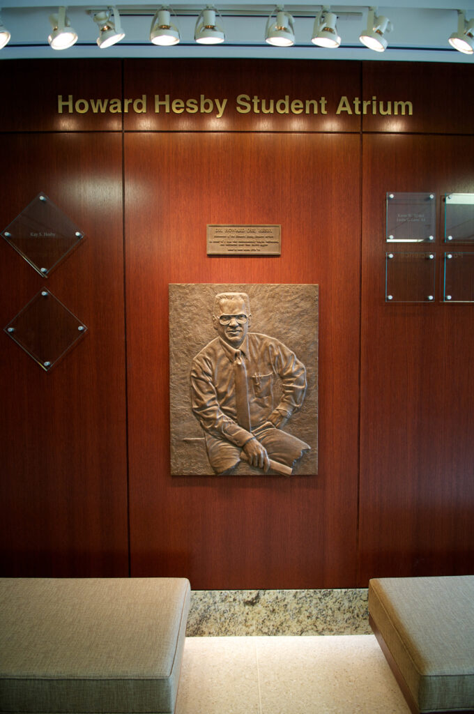 Dr. Howard Hesby Student Atrium.