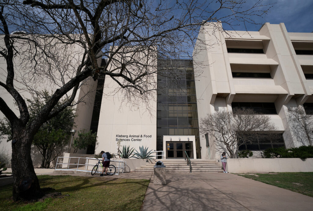 Kleberg animal science center.